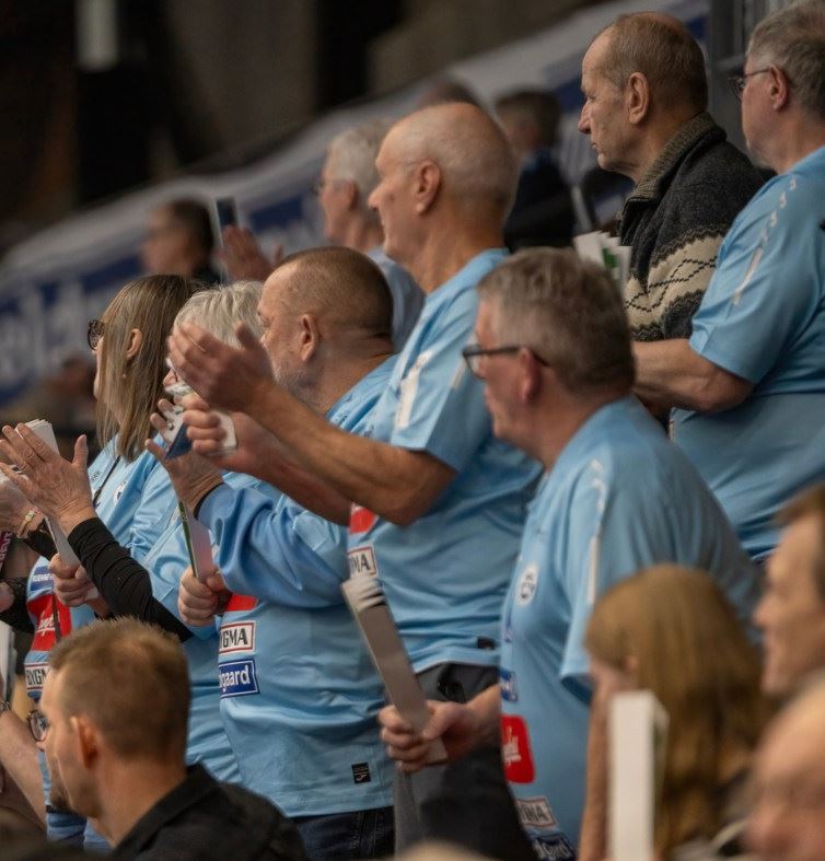Sønderjyske kvindehåndbold fans