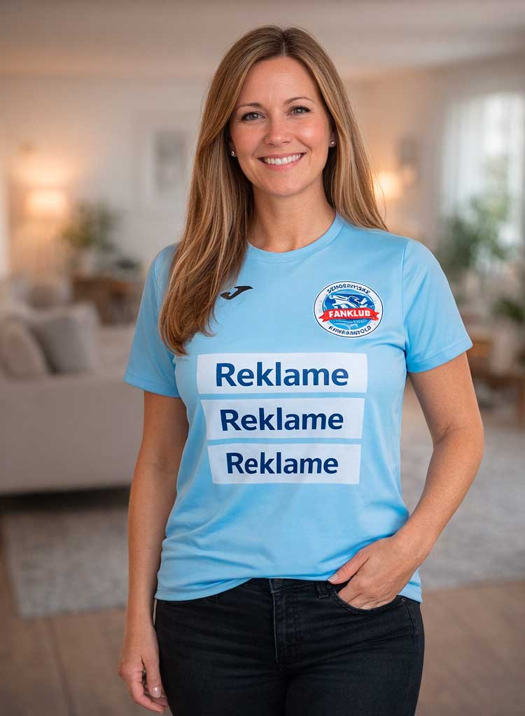Joma tshirt med reklame