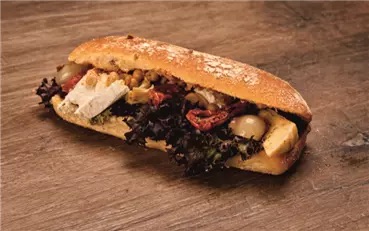 Grøn sandwich